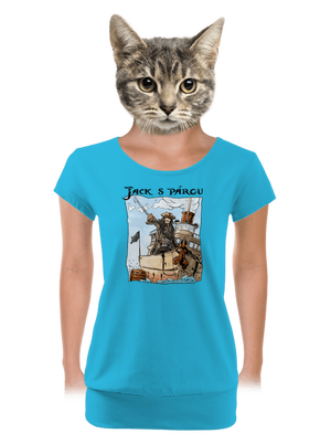 dámské tričko s lemem