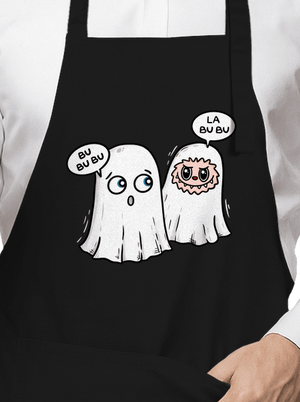 La bu bu zástěra Black