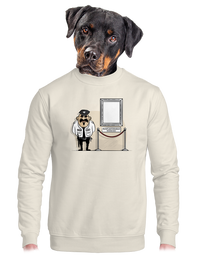 unisex mikina bez kapuce