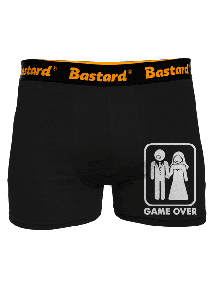 Hra skončila boxerky Black