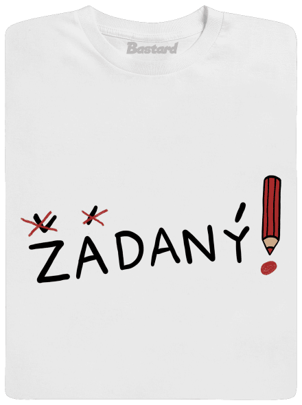 Zadaný a zadaná pánské dlouhý rukáv White