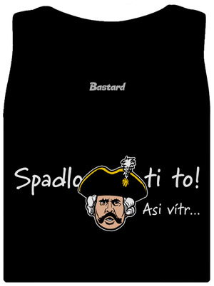Spadlo ti to dámské tílko klasické Black