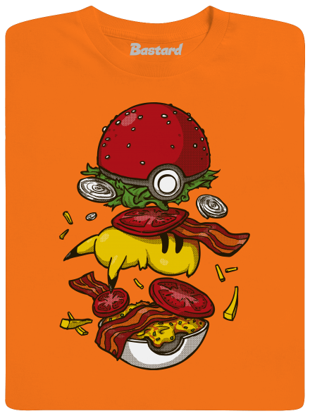 Pokémon burger dětské tričko Orange