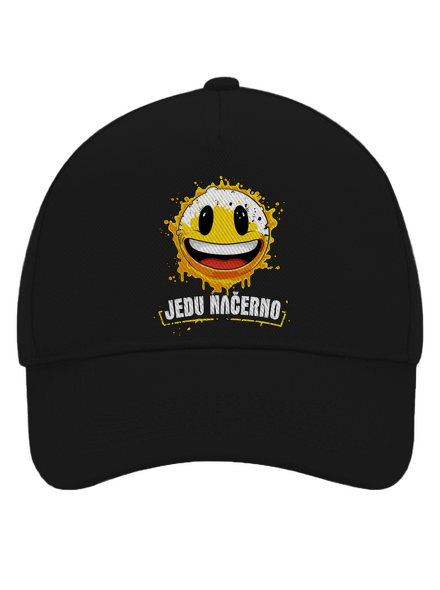 Jedu načerno kšiltovka baseballka Black