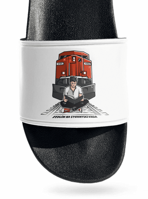 Studentská kolej pantofle White