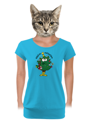 dámské tričko s lemem