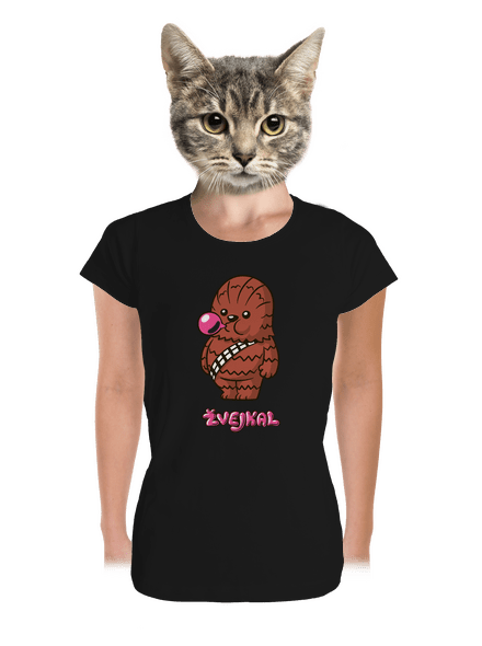 Žvejkal dámské tričko premium Black