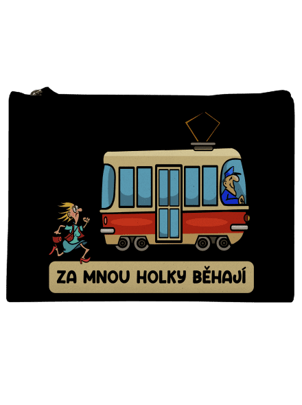 Za mnou holky běhají taštička Black