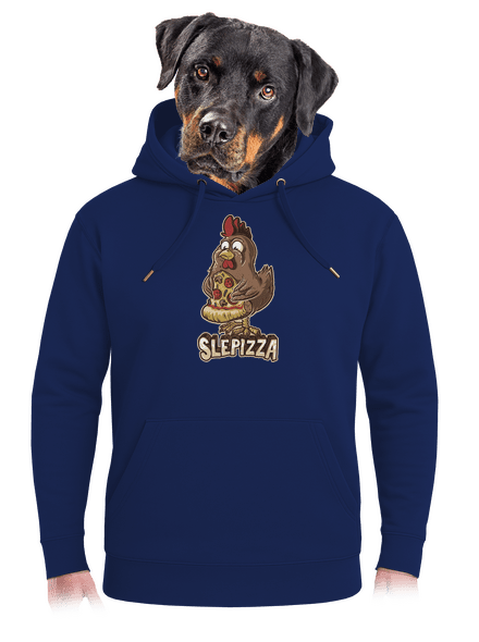 Slepizza unisex mikina premium Navy