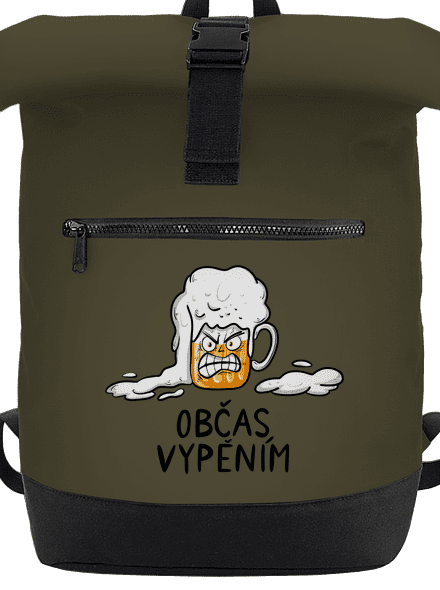 Občas vypěním batoh Military Green