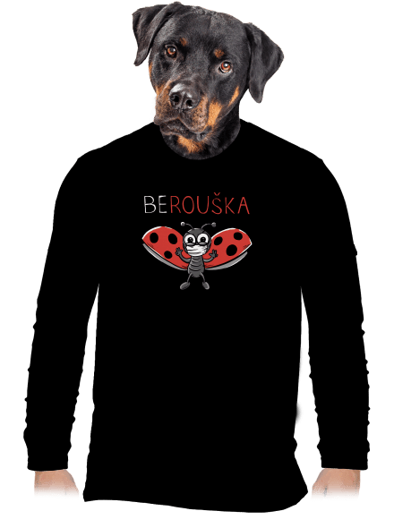 Berouška pánské dlouhý rukáv Black