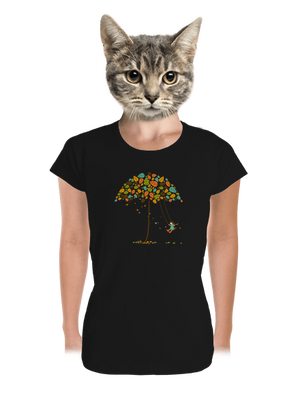 Radost z podzimu dámské tričko premium Black