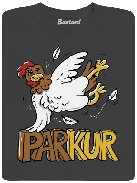 Parkur pánské dlouhý rukáv Dark Grey