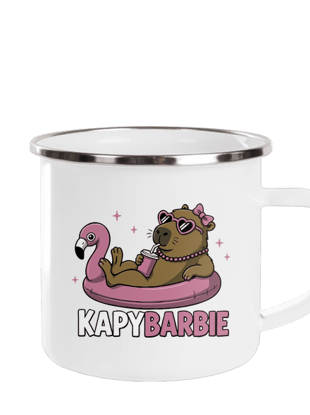 Kapybarbie plecháček White