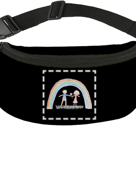 Dětské kresby - nahraj vlastní ledvinka Black