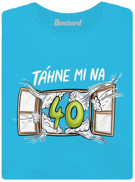 Táhne mi na dámské tričko s lemem Blue Atol
