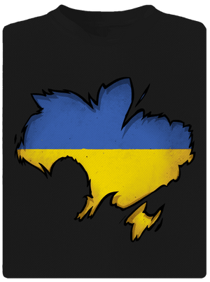 Ukrajina - Inside pánské sportovní tričko Black