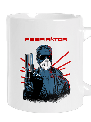 Respirátor velký hrnek White