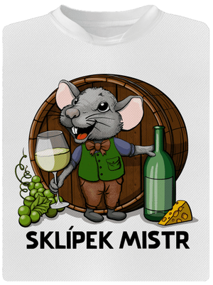 Sklípek mistr dětské sportovní tričko White