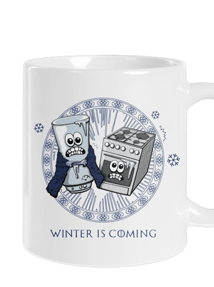 Winter is coming klasický hrnek White
