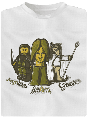 Společenstvo dětské sportovní tričko White