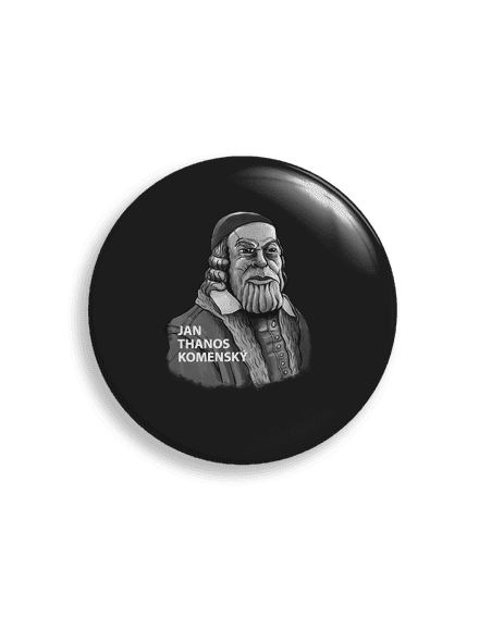 Jan Thanos Komenský placka uni