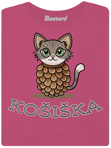 Košiška dámské tričko premium Magenta