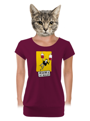 dámské tričko s lemem