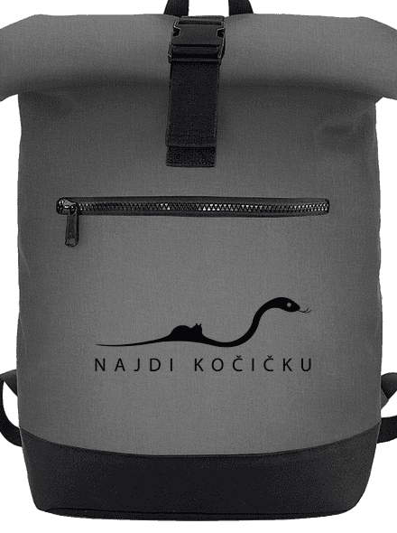 Najdi kočičku batoh Grey Marl