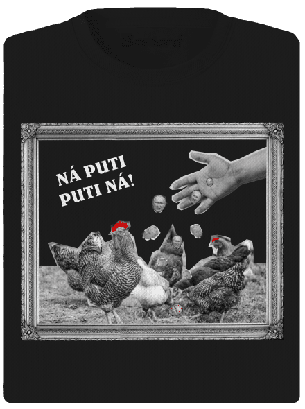 Ukrajina - Ná Puti Puti Ná dámské sportovní tričko Black