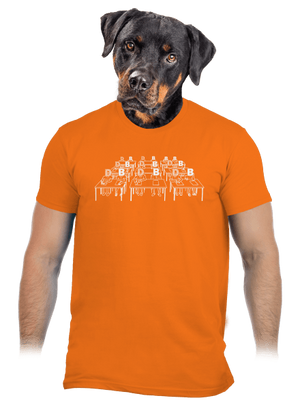 Cimrman: Debil, blbeček pánské tričko Orange
