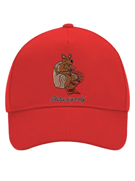 Pletu si povely kšiltovka baseballka Classic Red