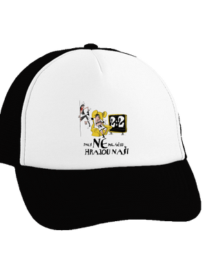 Hrajou naši kšiltovka truckerka Black cap