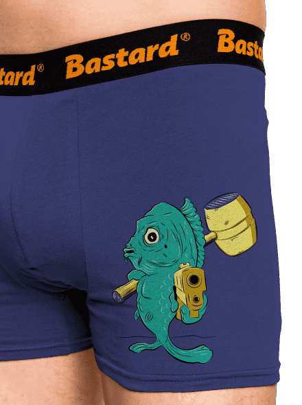 Poslední štědrovečerní boxerky Blue Navy