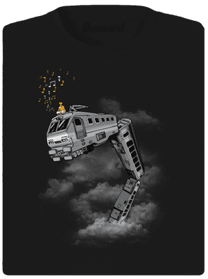 Snake Train dámské sportovní tričko Black