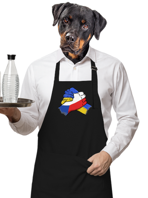 Ukrajina - Podpora zástěra Black