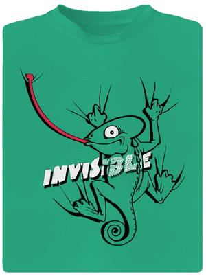 Invisible chameleon pánské sportovní tričko Mint Mal