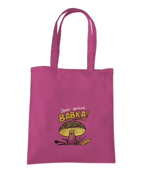 Babka a hříbeček taška Fuchsia