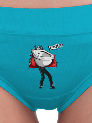 Bidet dámské kalhotky Turquoise