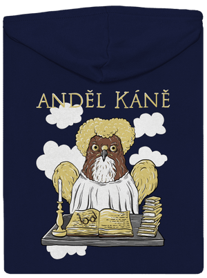 Anděl Káně pánská mikina na zip Navy