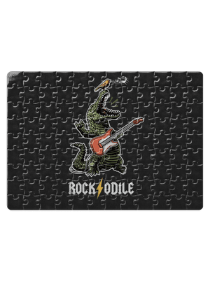 Rockodile puzzle White