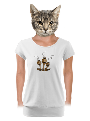 dámské tričko s lemem