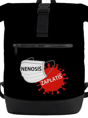 Nenosíš zaplatíš batoh Black