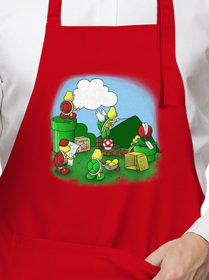 Jak se staví nový level? zástěra Red