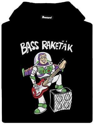 Bass Rakeťák dámská mikina klokanka Black