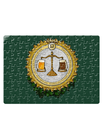 Pivní horoskop: Váha puzzle White