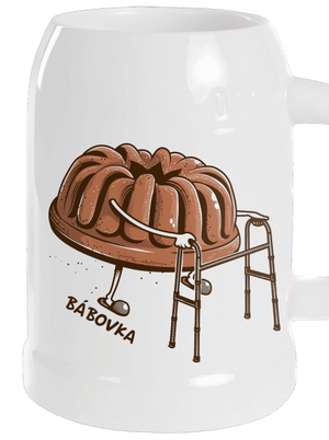 Bábovka půllitr White