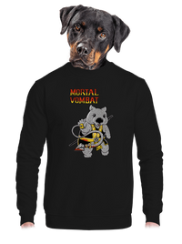 unisex mikina bez kapuce