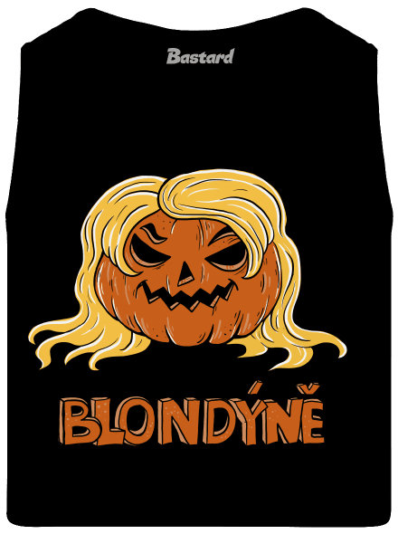 Blondýně pánské tílko Black