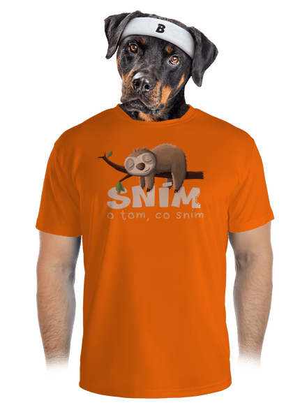 Sním o tom, co sním pánské sportovní tričko Neon Orange